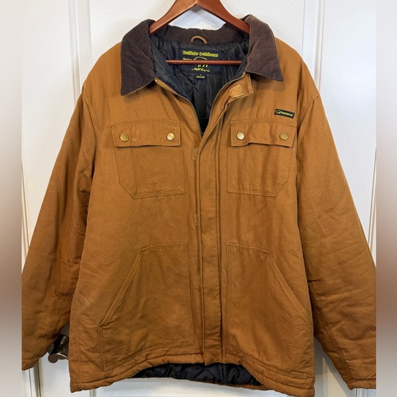 buffalo outdoors Other - Men's Buffalo‎ Outdoors Workwear Brown Cargo Utility  Jacket